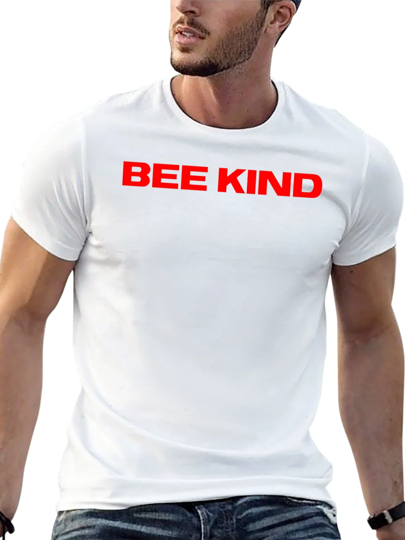 Rebbecca Bee Kind Black T-Shirt - Positive Message