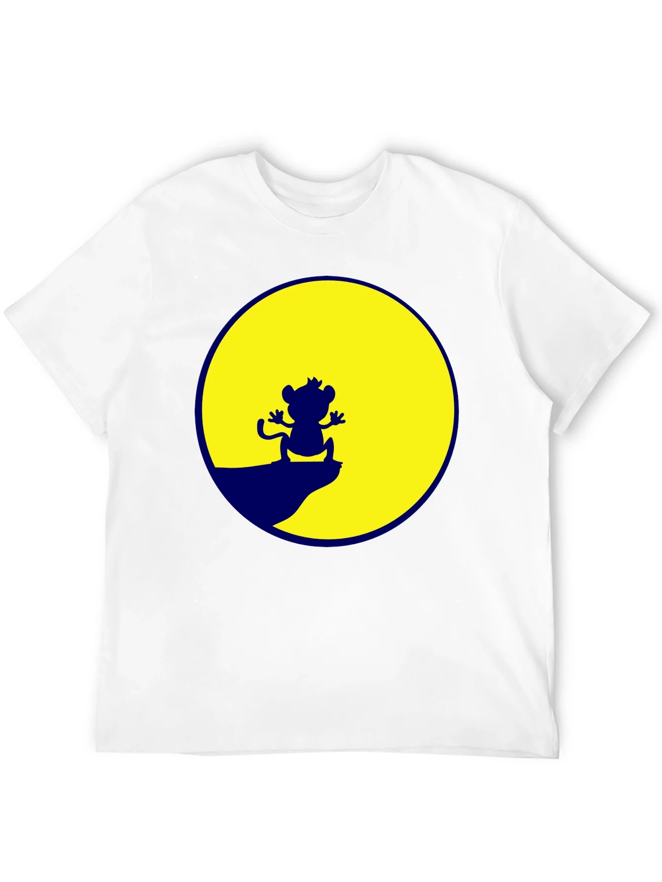 Camiseta Negra Rey Le¨®n Escena Simba