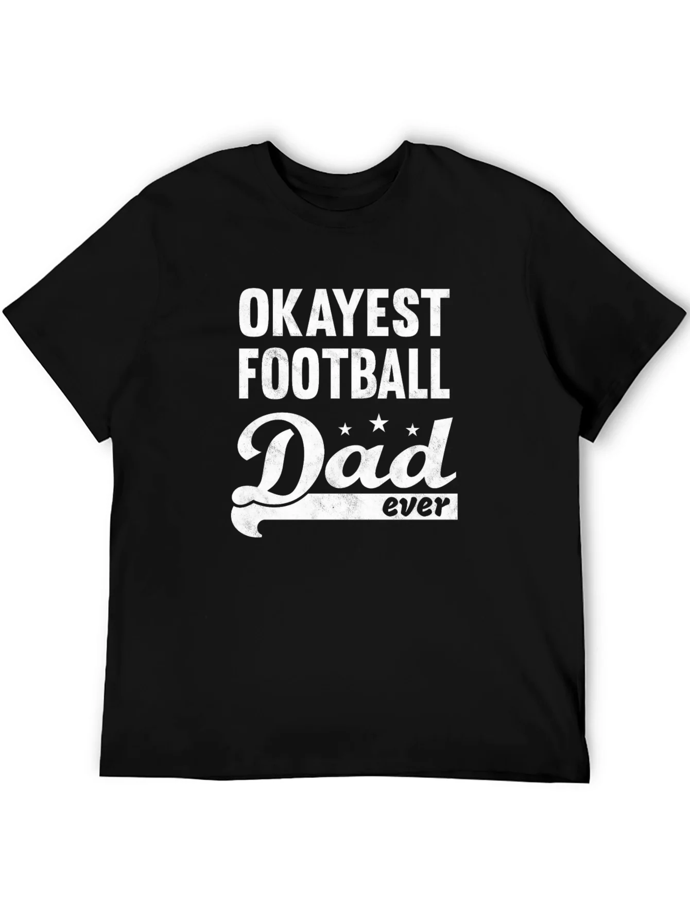 Rebbecca Okayest Football Dad Ever Graphic T-Shirt