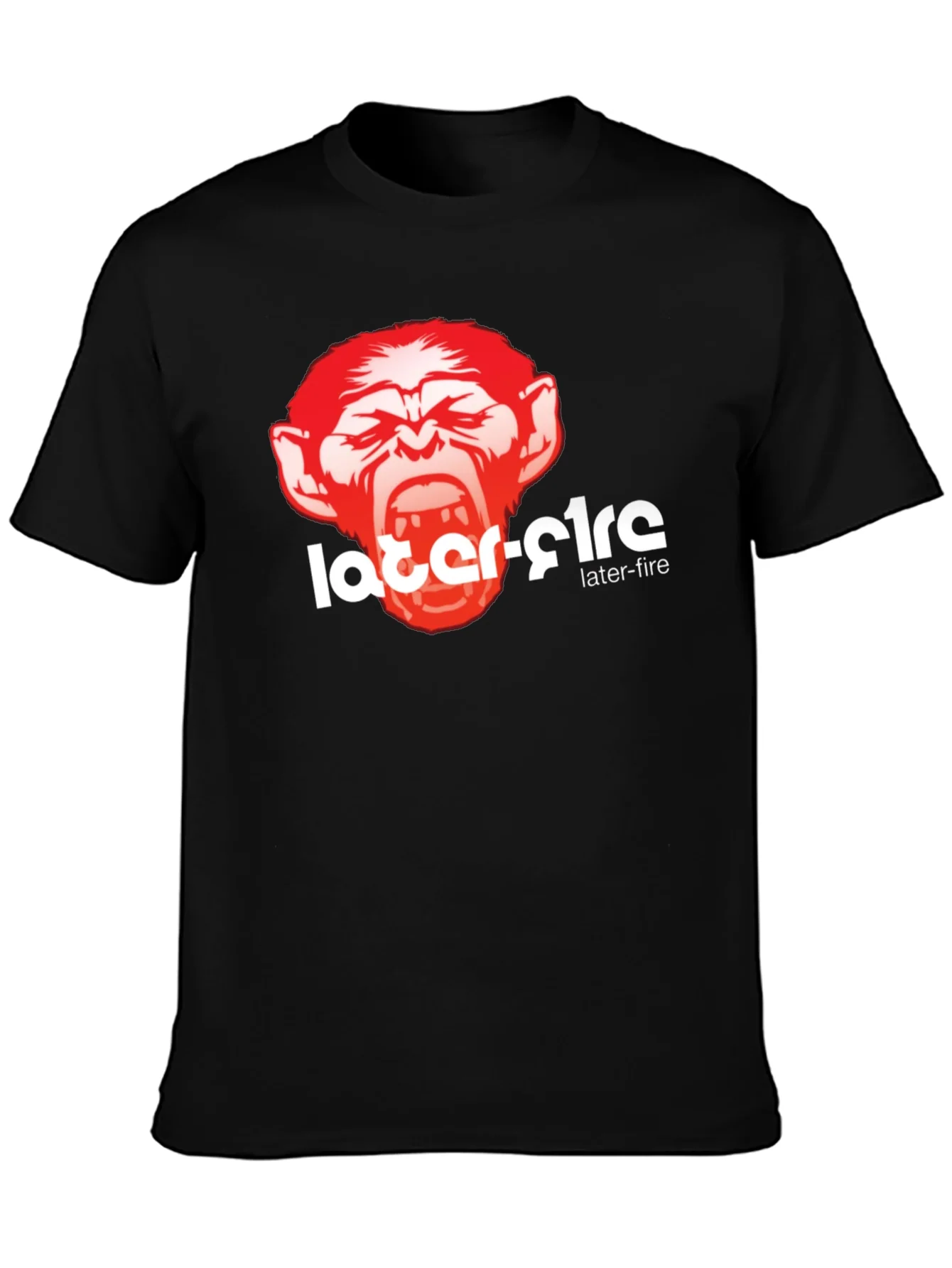 Rebbecca Later-Fire Graphic Tee - Bold Monkey Design