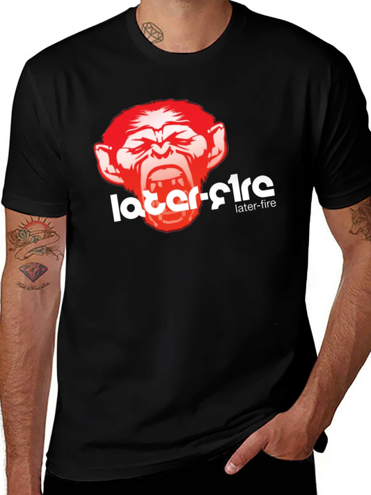 Rebbecca Later-Fire Graphic Tee - Bold Monkey Design
