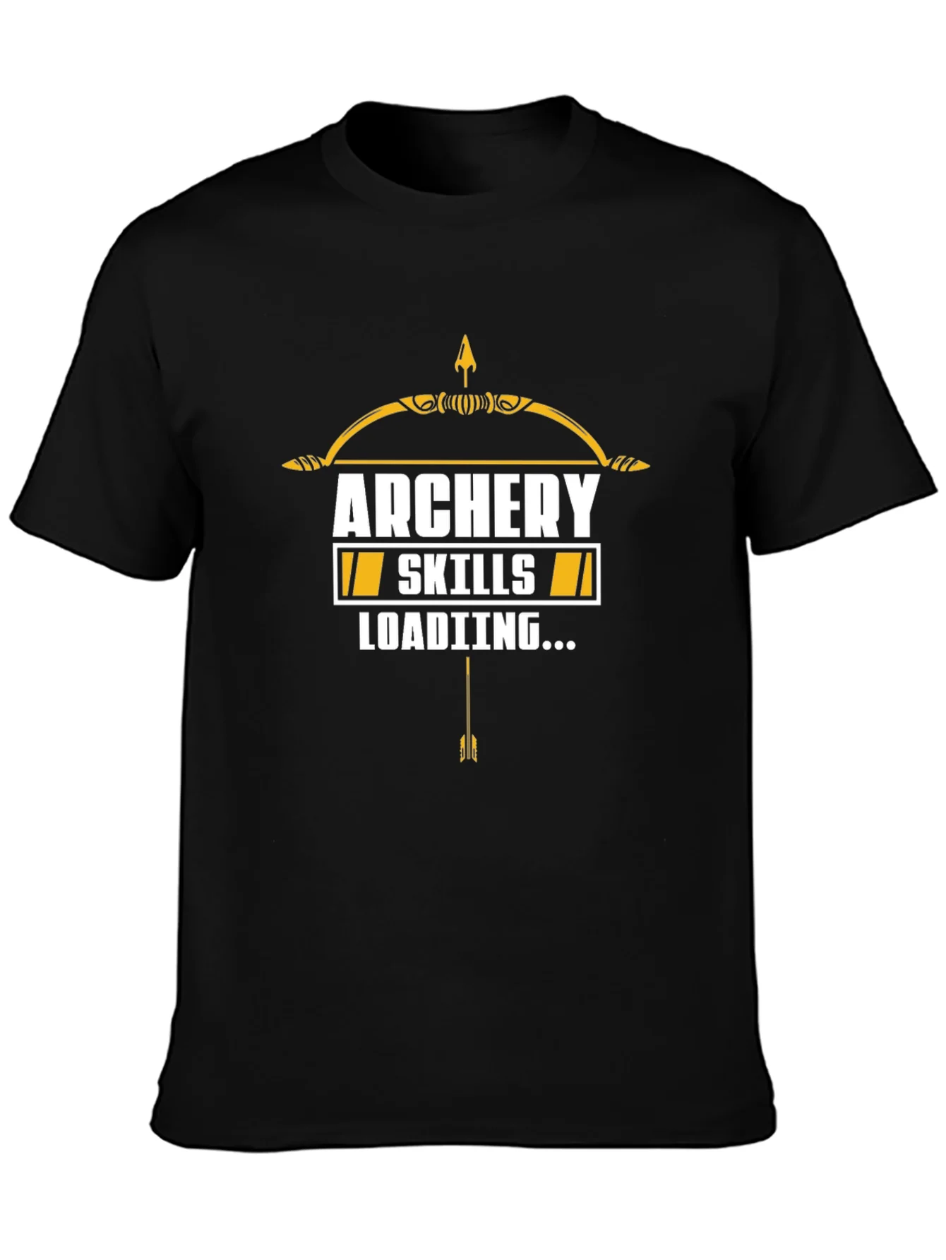 Camiseta Negra Archery Skills Loading