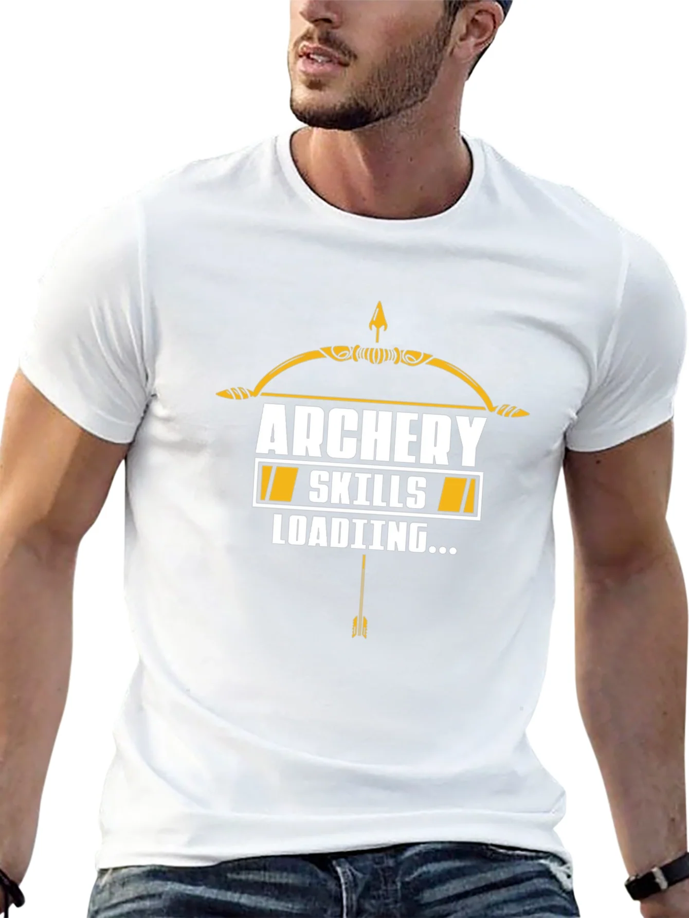 Camiseta Negra Archery Skills Loading