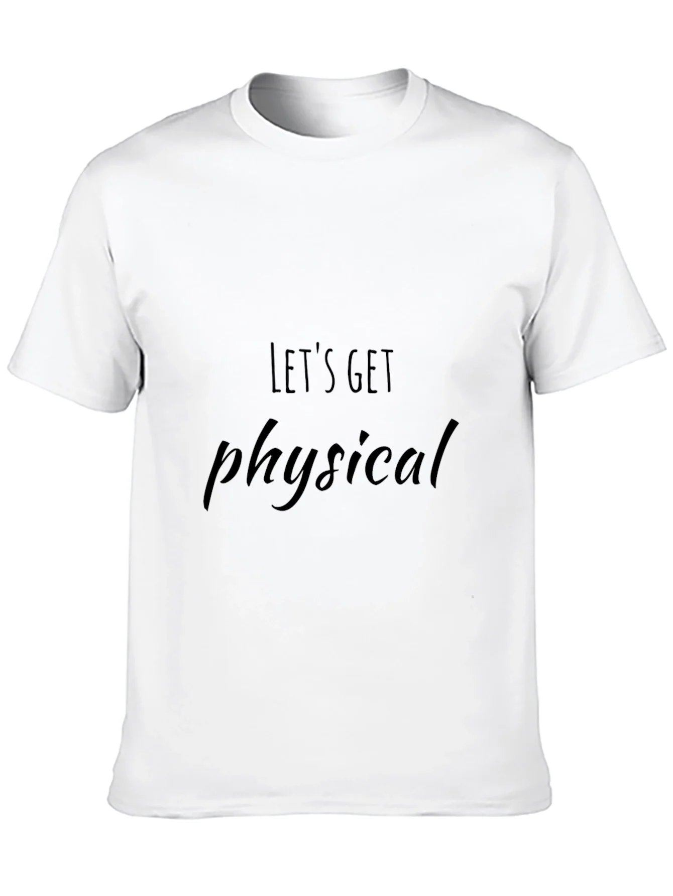 Rebbecca Lets Get Physical Graphic Tee - Black