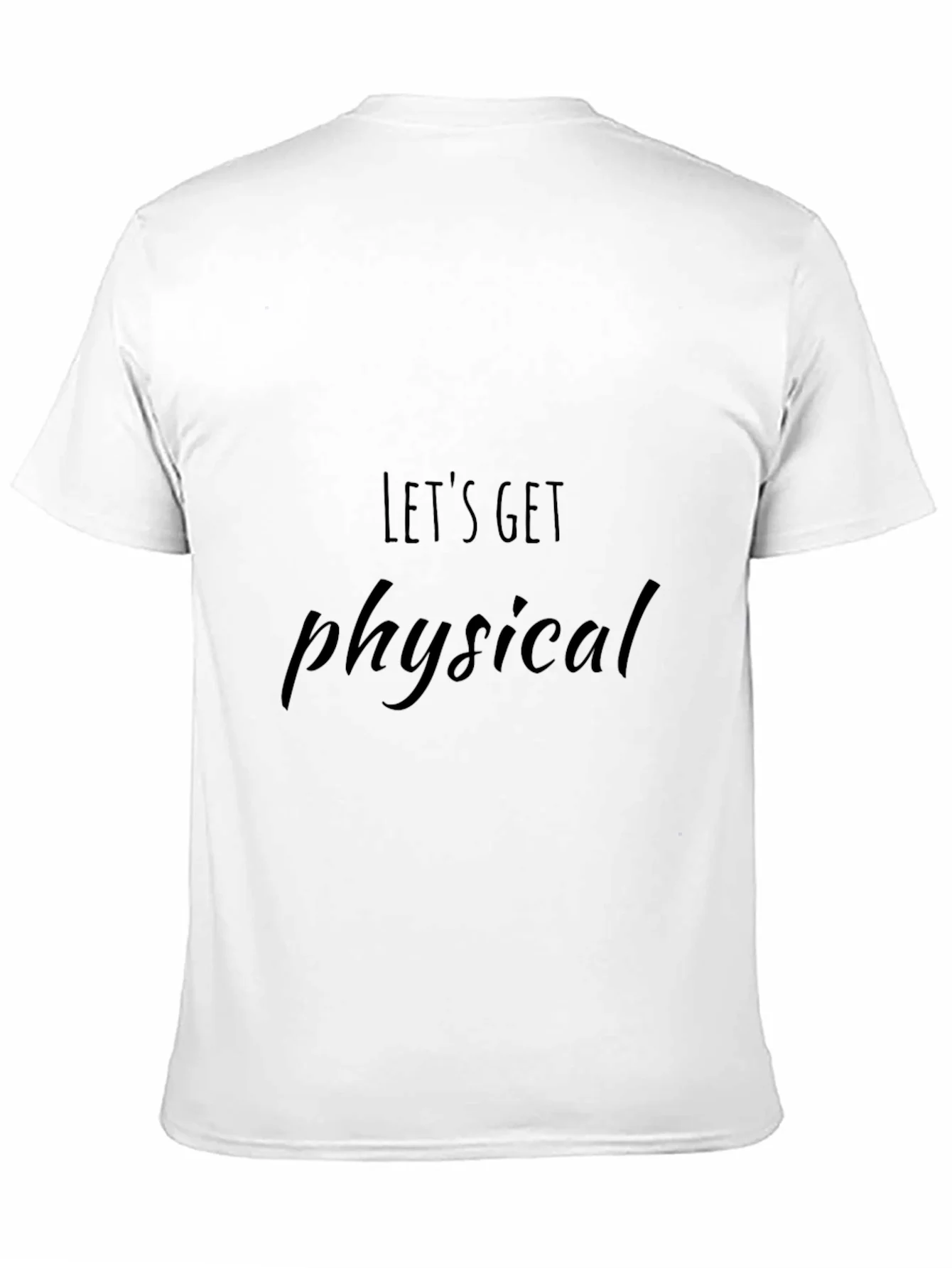 Rebbecca Lets Get Physical Graphic Tee - Black