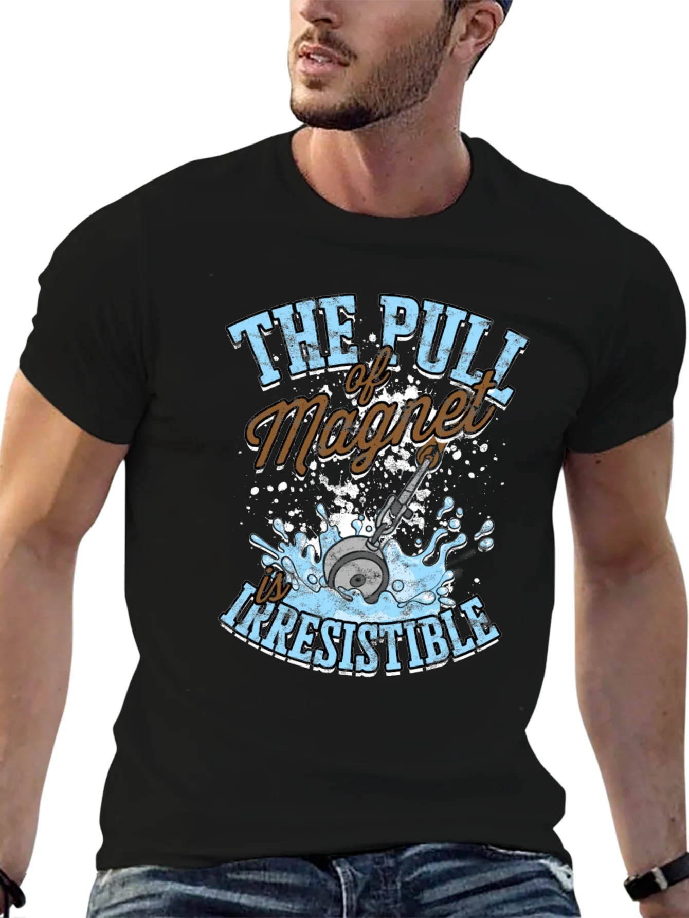 Rebbecca Magnet Fishing T-Shirt - Irresistible Pull Tee