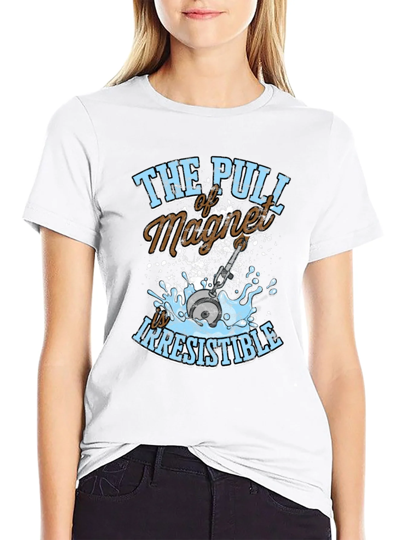 Rebbecca Magnet Fishing T-Shirt - Irresistible Pull Tee