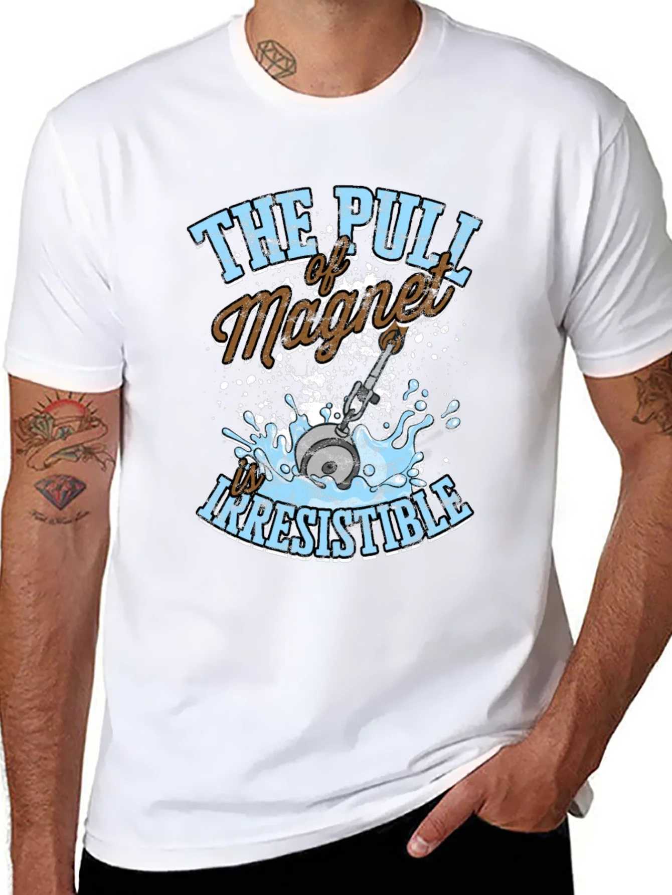 Rebbecca Magnet Fishing T-Shirt - Irresistible Pull Tee