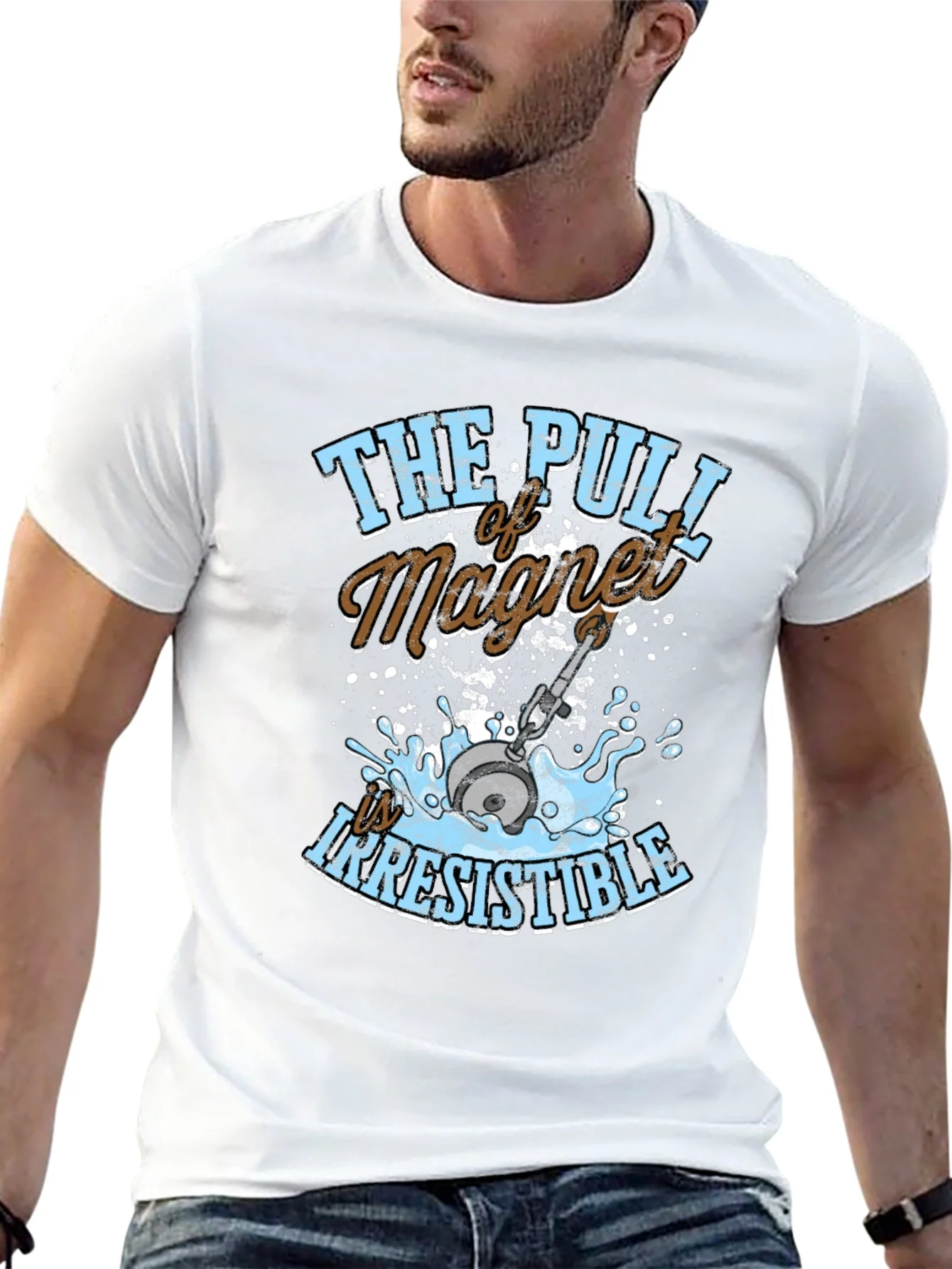 Rebbecca Magnet Fishing T-Shirt - Irresistible Pull Tee