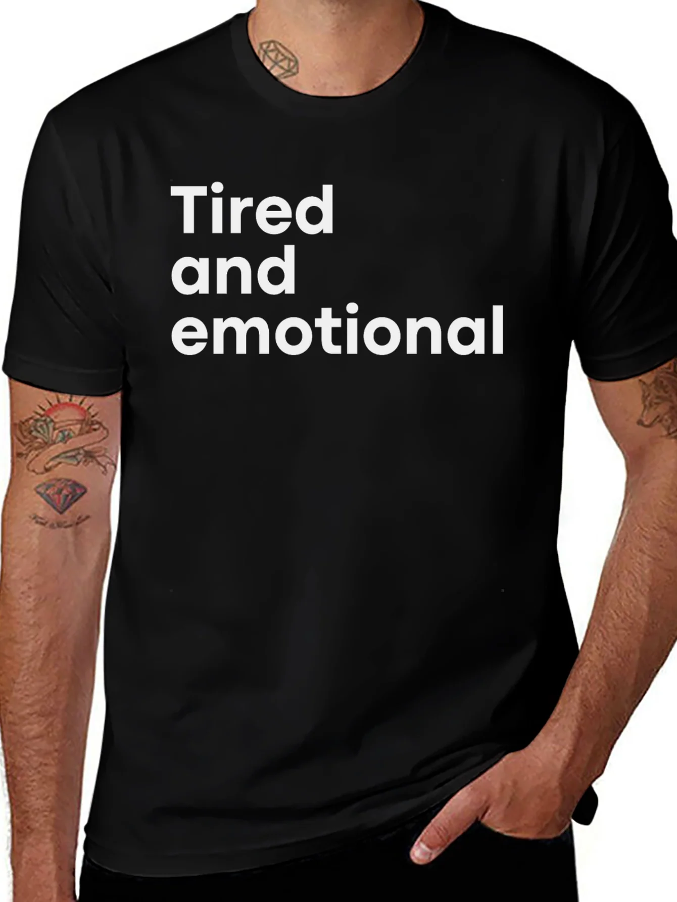 Rebbecca Tired and Emotional Graphic Tee