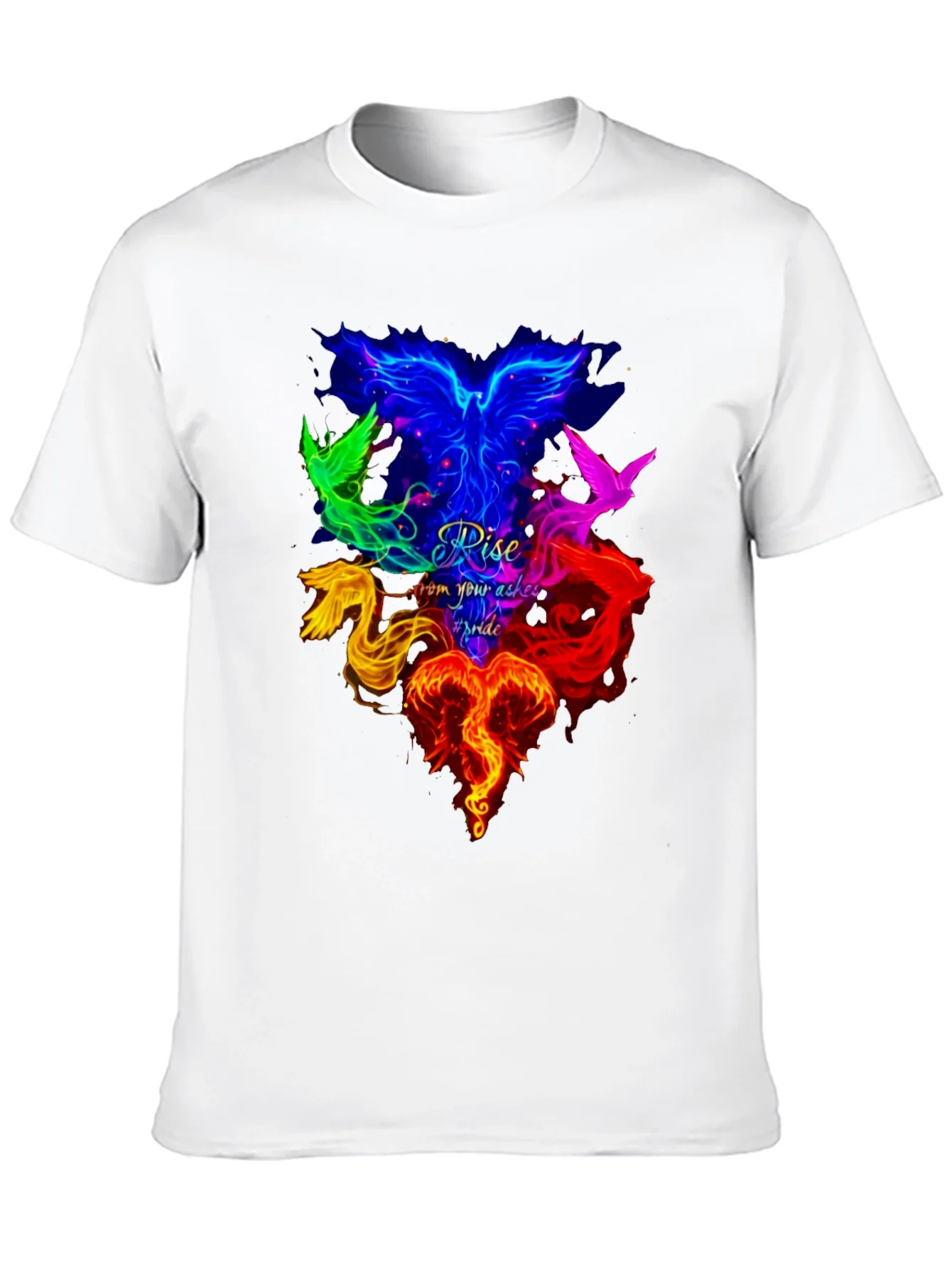 Rebbecca Rise From Your Ashes Pride Phoenix Graphic Tee