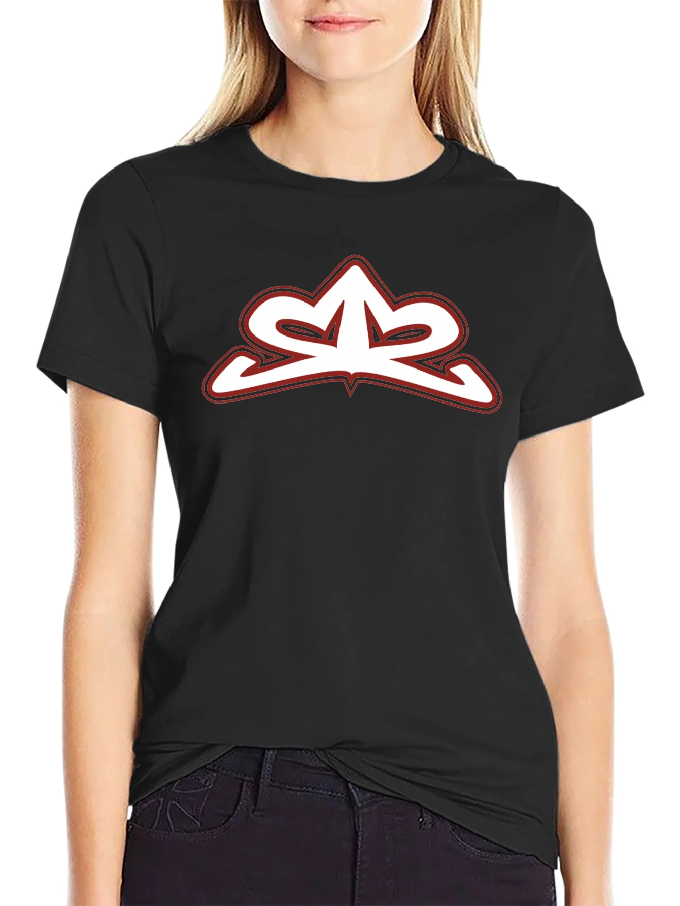 Camiseta Negra con Logo Distintivo