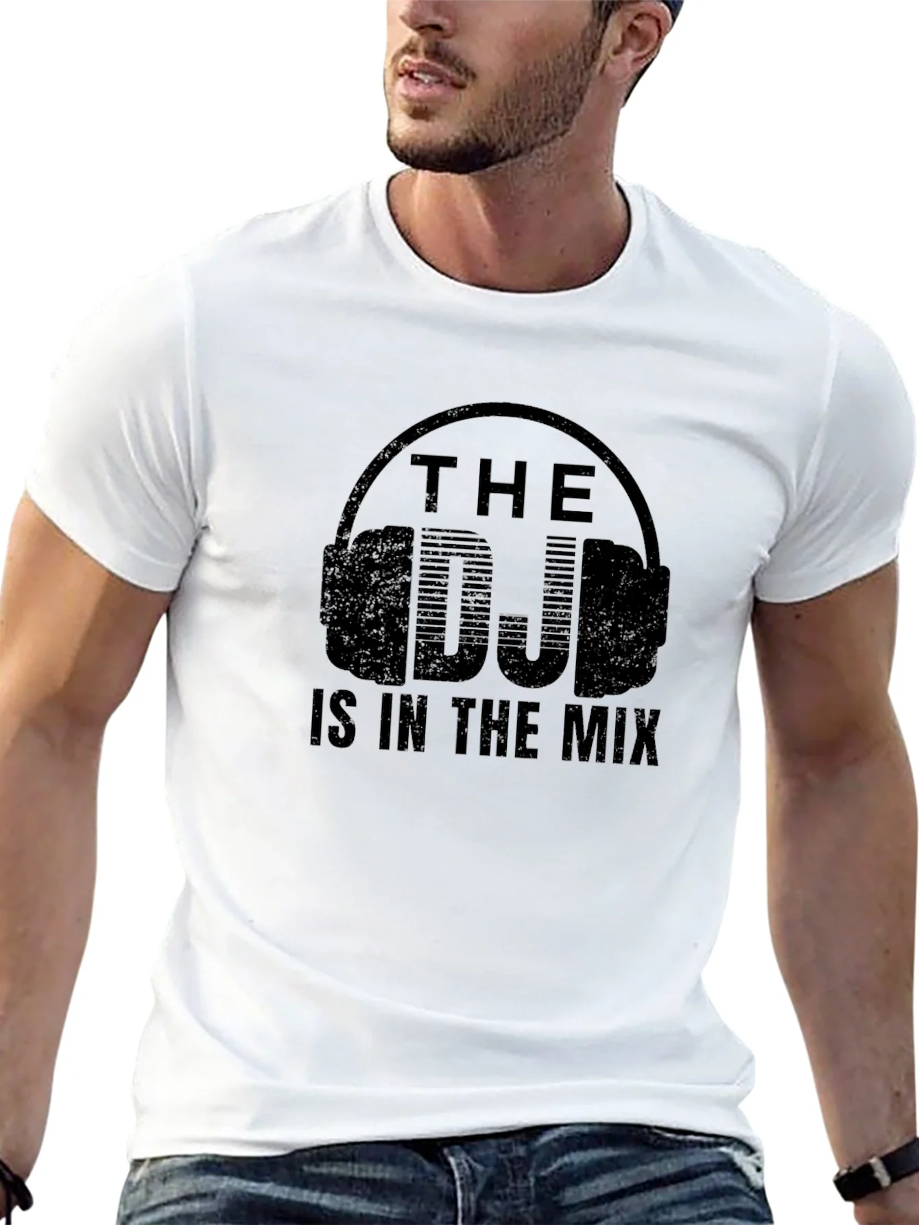Rebbecca The DJ is in the Mix Graphic T-Shirt
