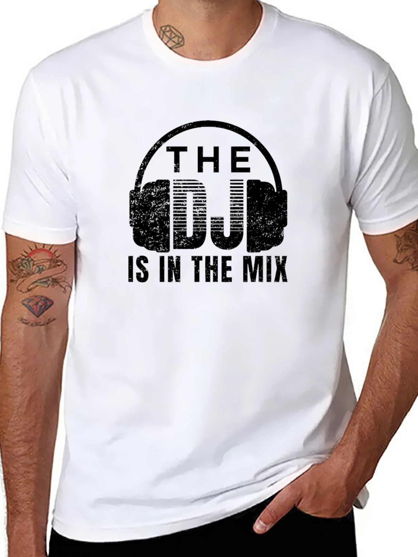 Rebbecca The DJ is in the Mix Graphic T-Shirt