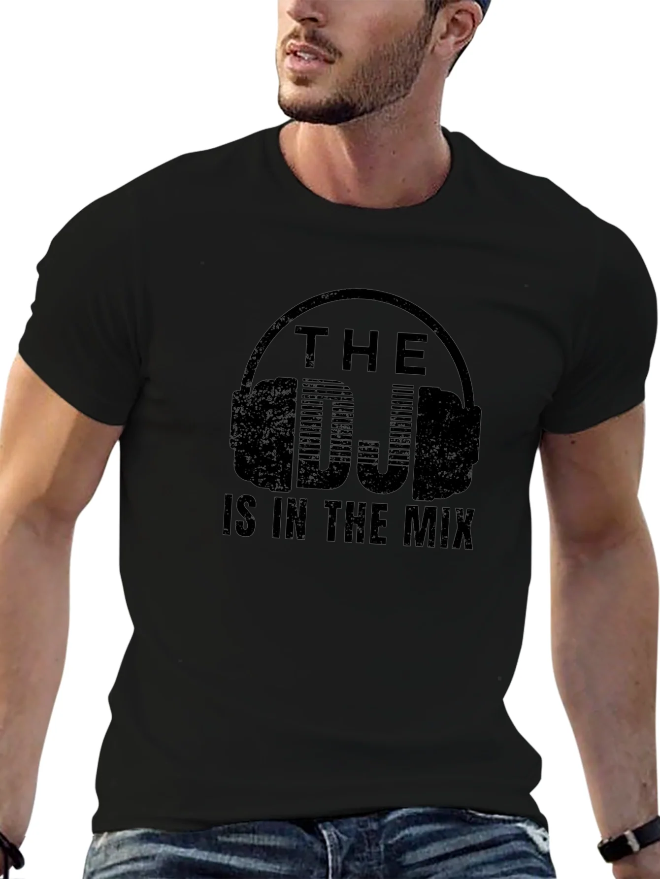 Rebbecca The DJ is in the Mix Graphic T-Shirt