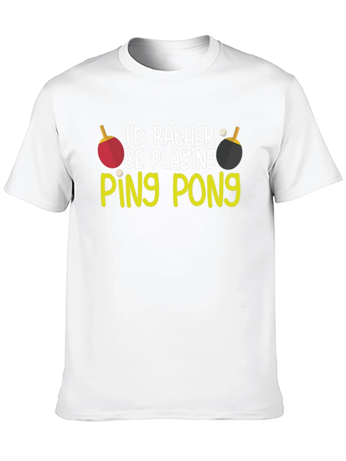 Rebbecca Id Rather Be Playing Ping Pong T-Shirt