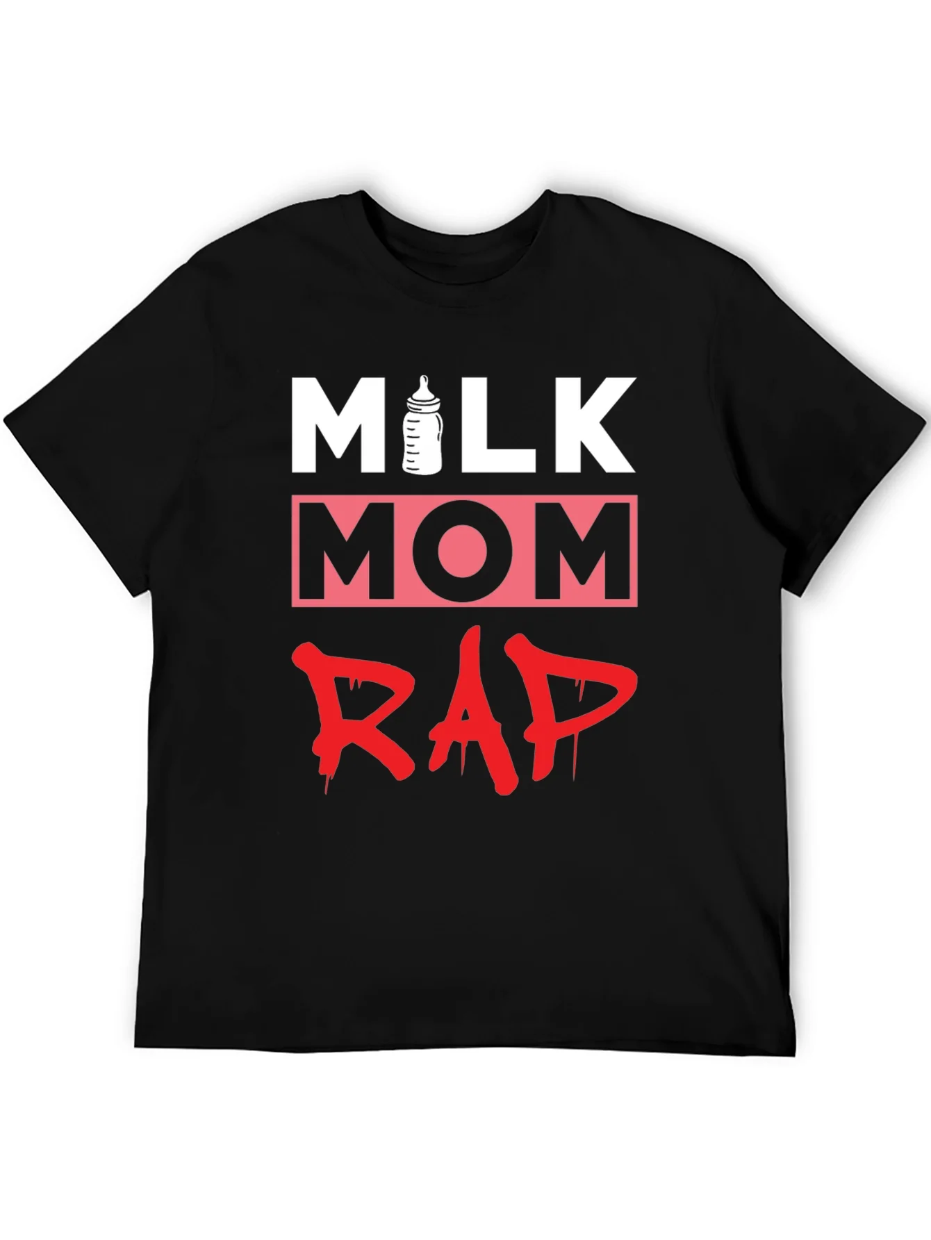 Rebbecca Milk Mom Rap Funny Graphic T-Shirt
