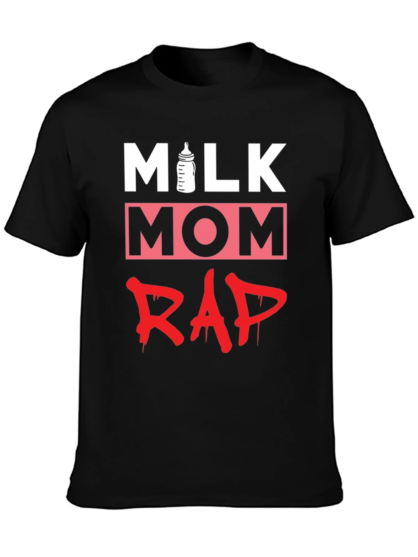 Rebbecca Milk Mom Rap Funny Graphic T-Shirt