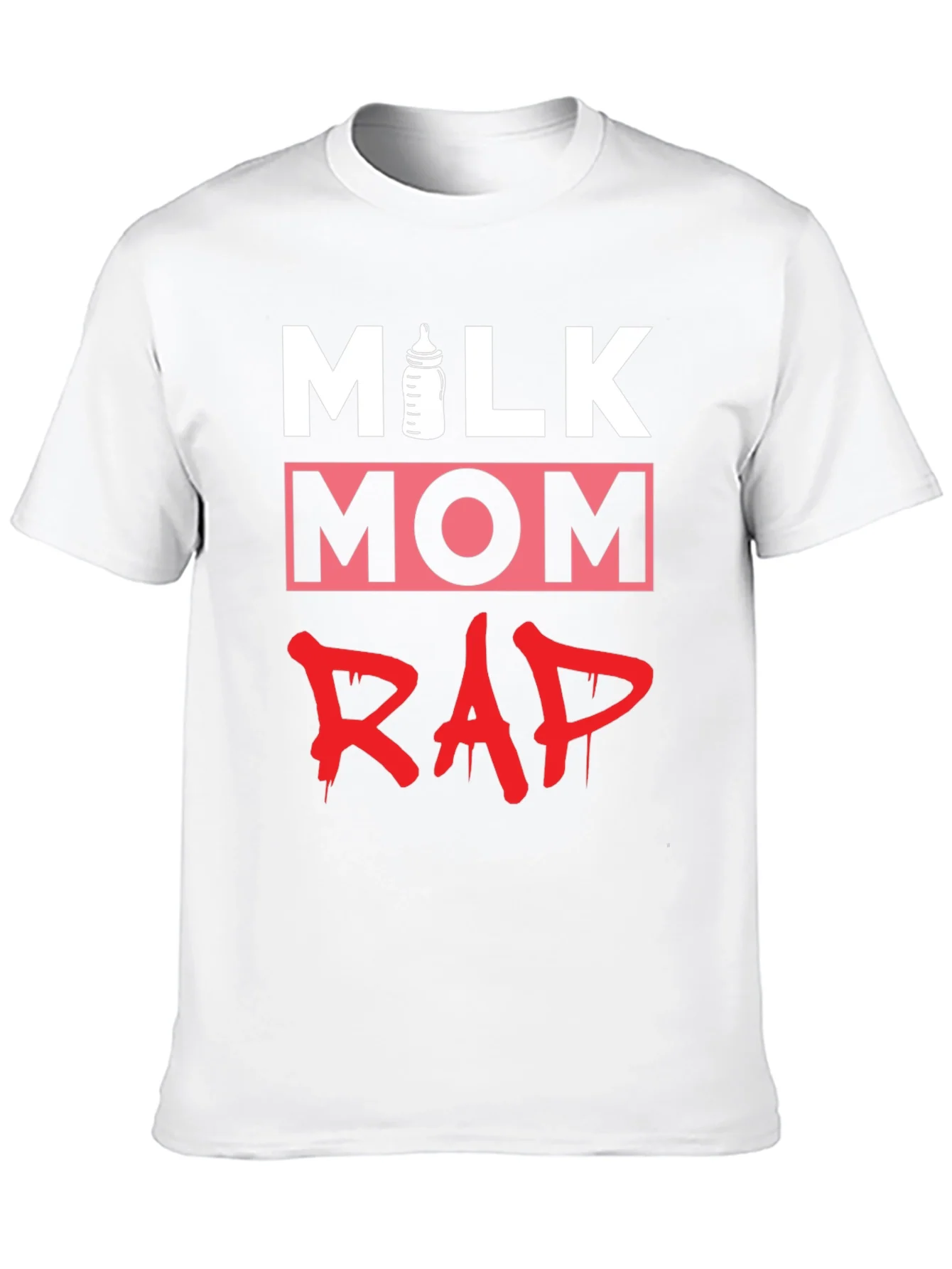 Rebbecca Milk Mom Rap Funny Graphic T-Shirt