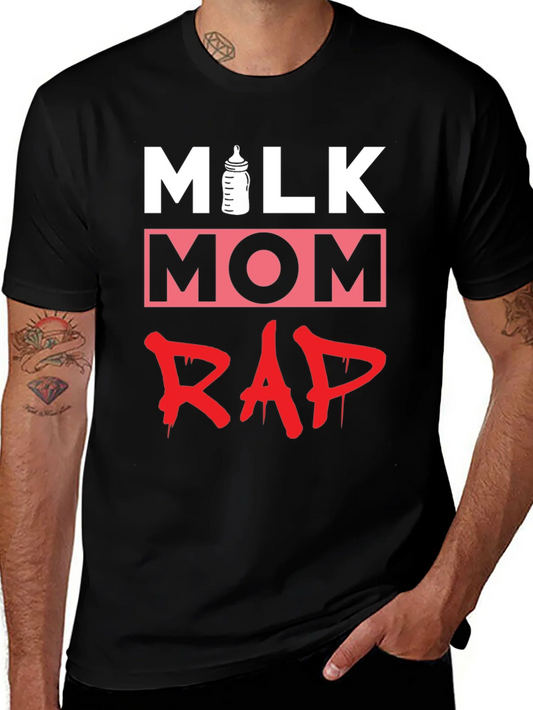 Rebbecca Milk Mom Rap Funny Graphic T-Shirt