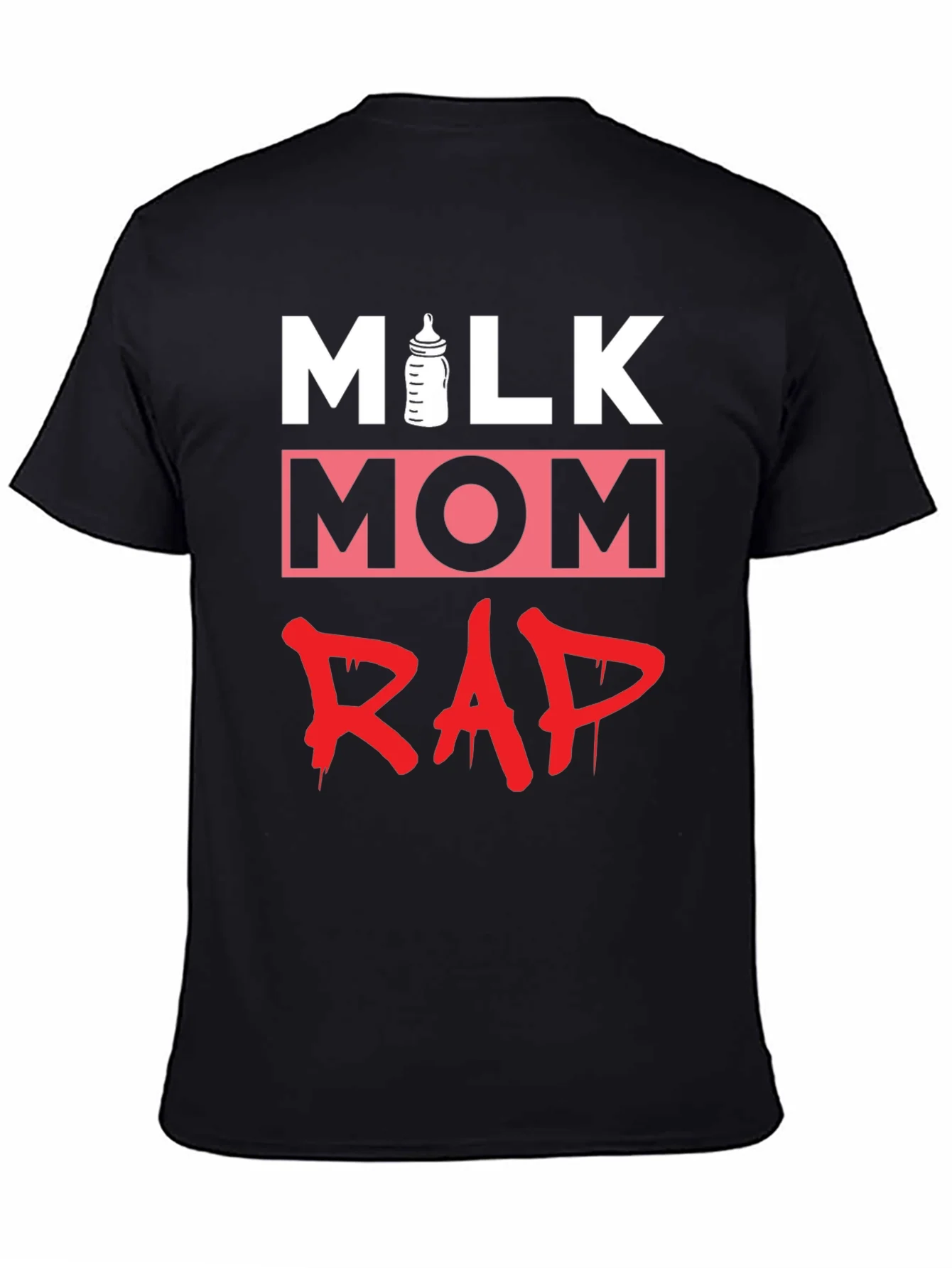 Rebbecca Milk Mom Rap Funny Graphic T-Shirt