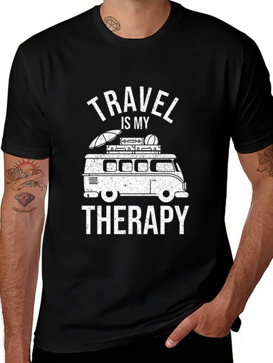Rebbecca Travel Is My Therapy Graphic Tee