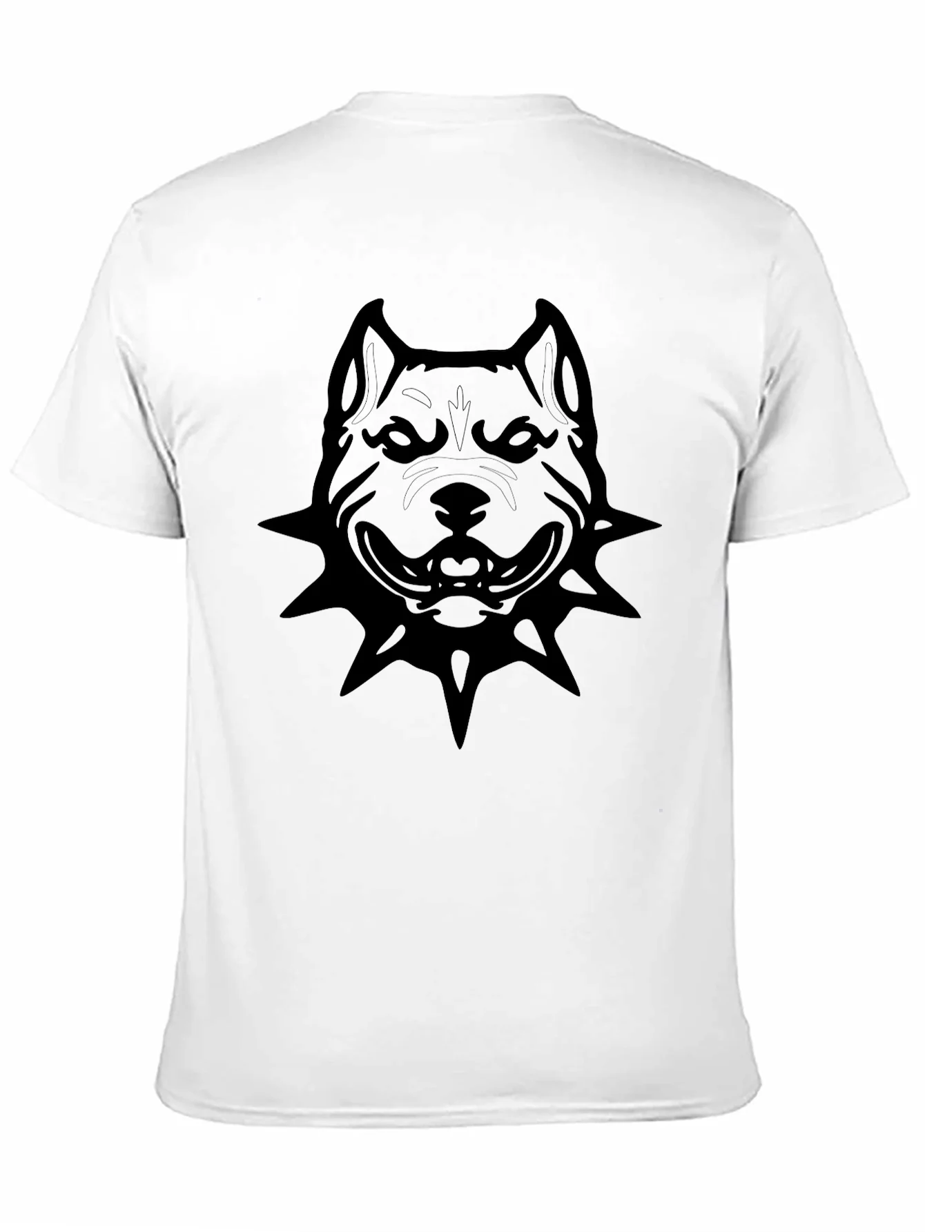 Rebbecca Mens Black Pitbull Graphic T-Shirt
