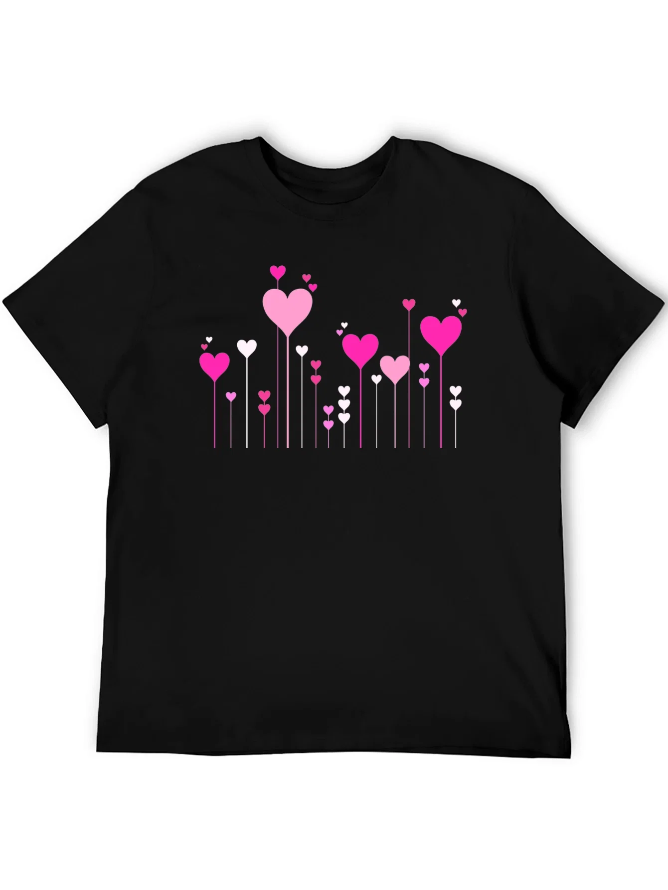 Rebbecca Heart Throb Tee - Love Design Black T-Shirt