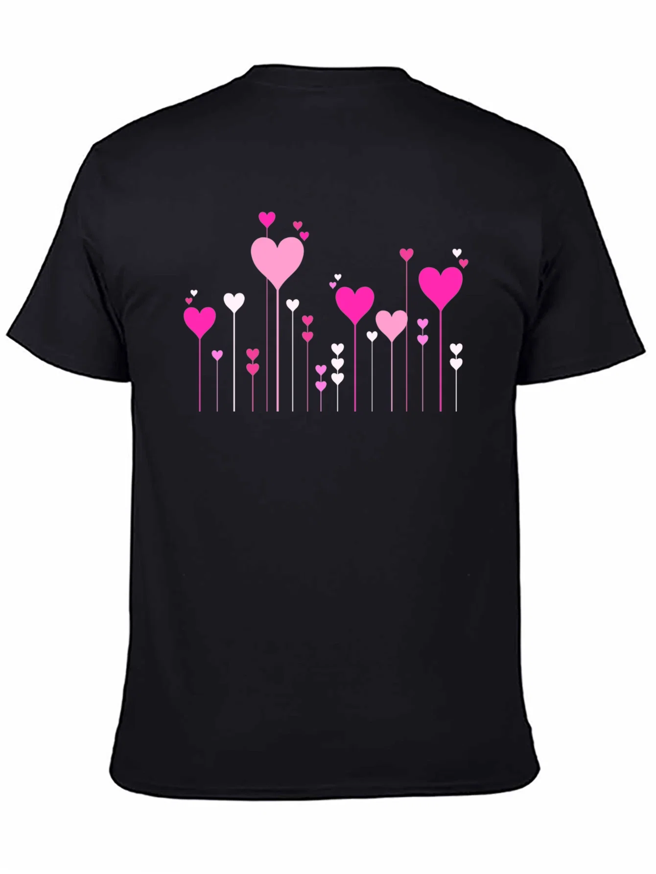 Rebbecca Heart Throb Tee - Love Design Black T-Shirt