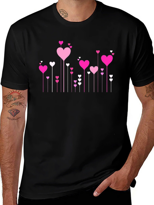 Rebbecca Heart Throb Tee - Love Design Black T-Shirt