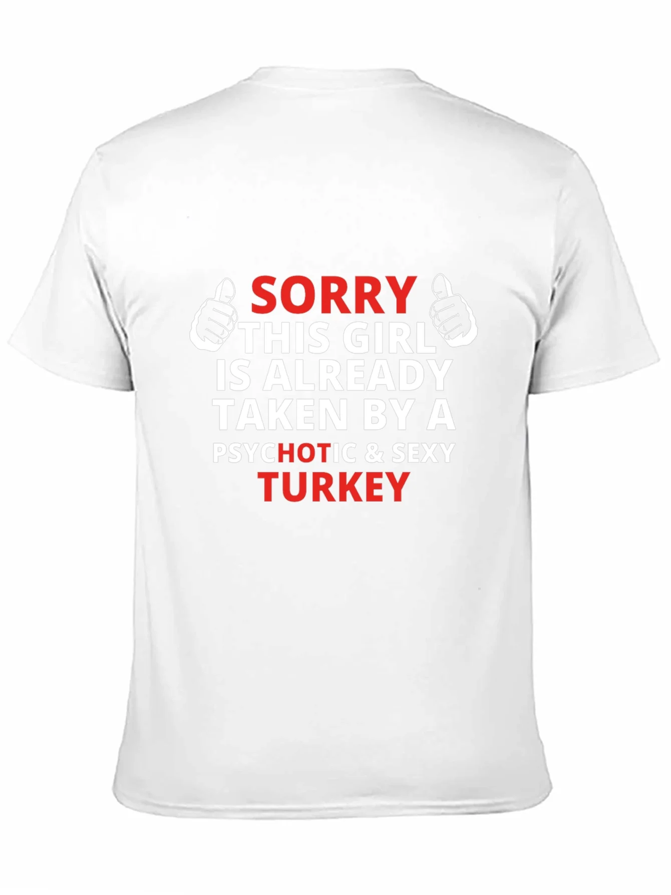 Camiseta Hombre - Taken By A Turkey