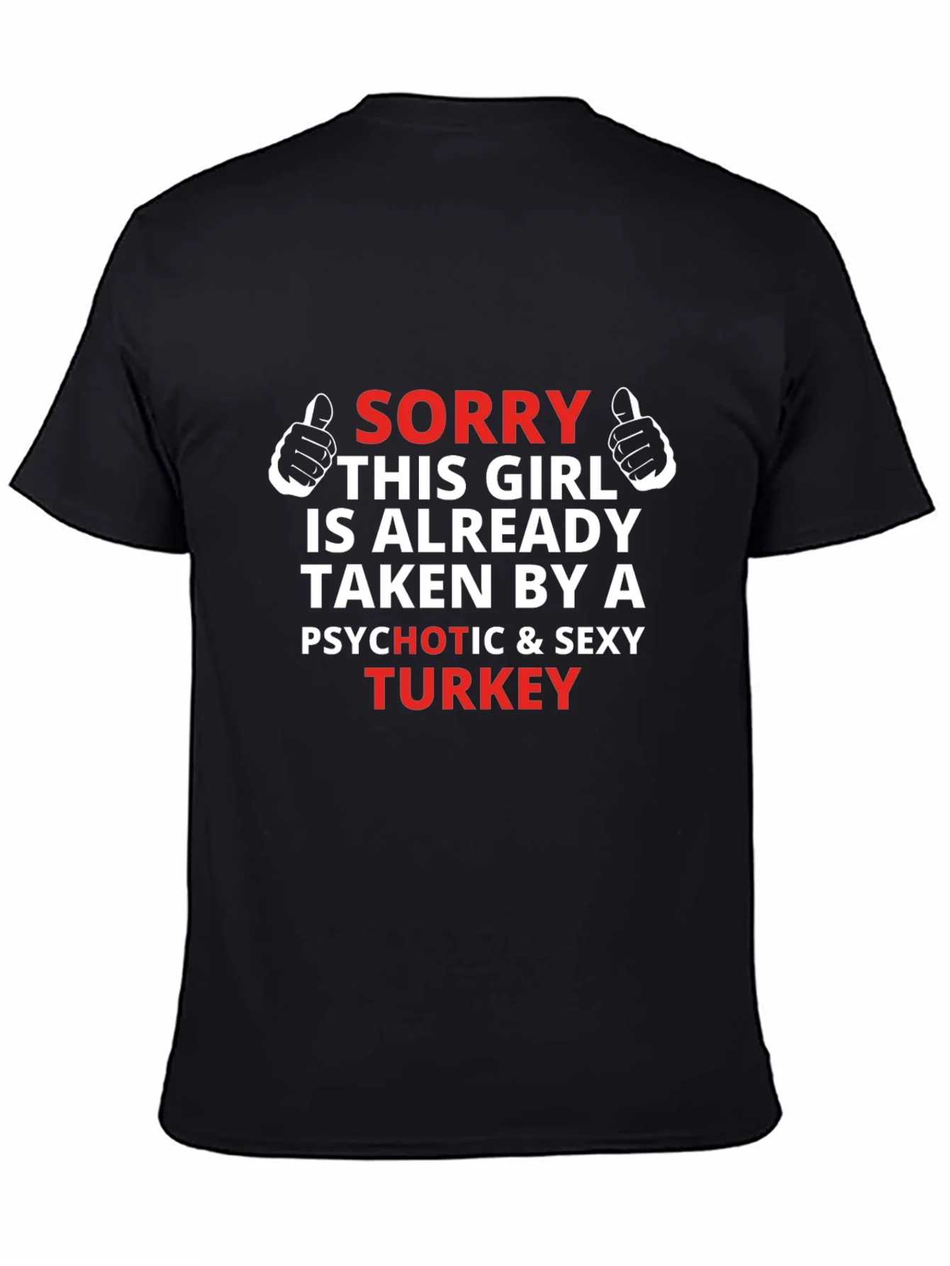Camiseta Hombre - Taken By A Turkey
