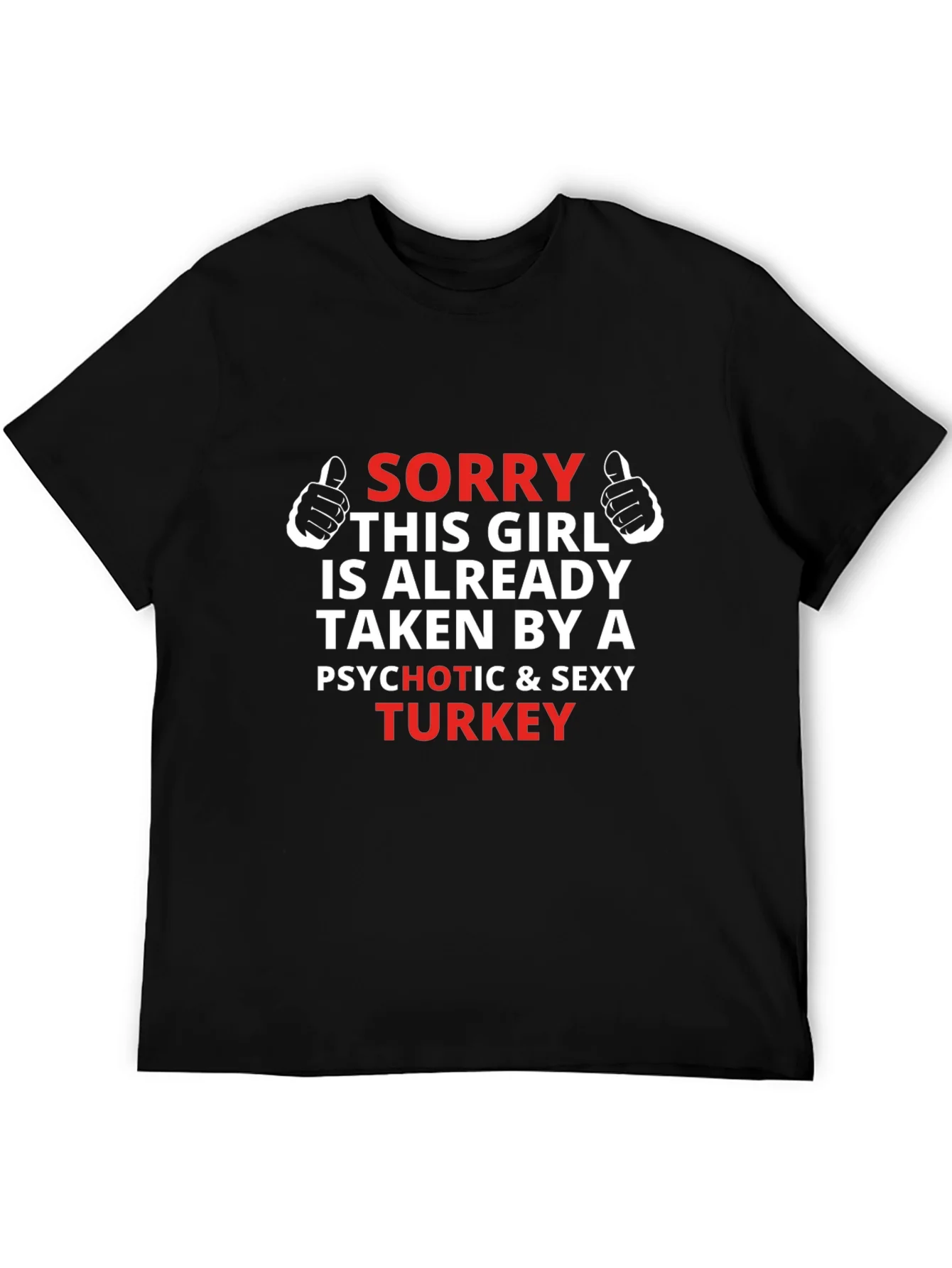 Camiseta Hombre - Taken By A Turkey