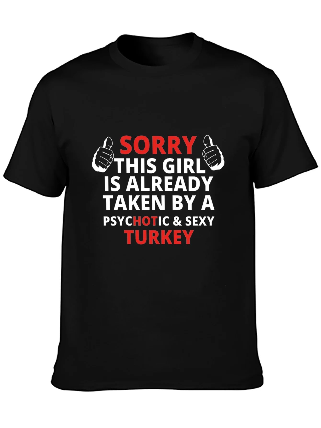 Camiseta Hombre - Taken By A Turkey