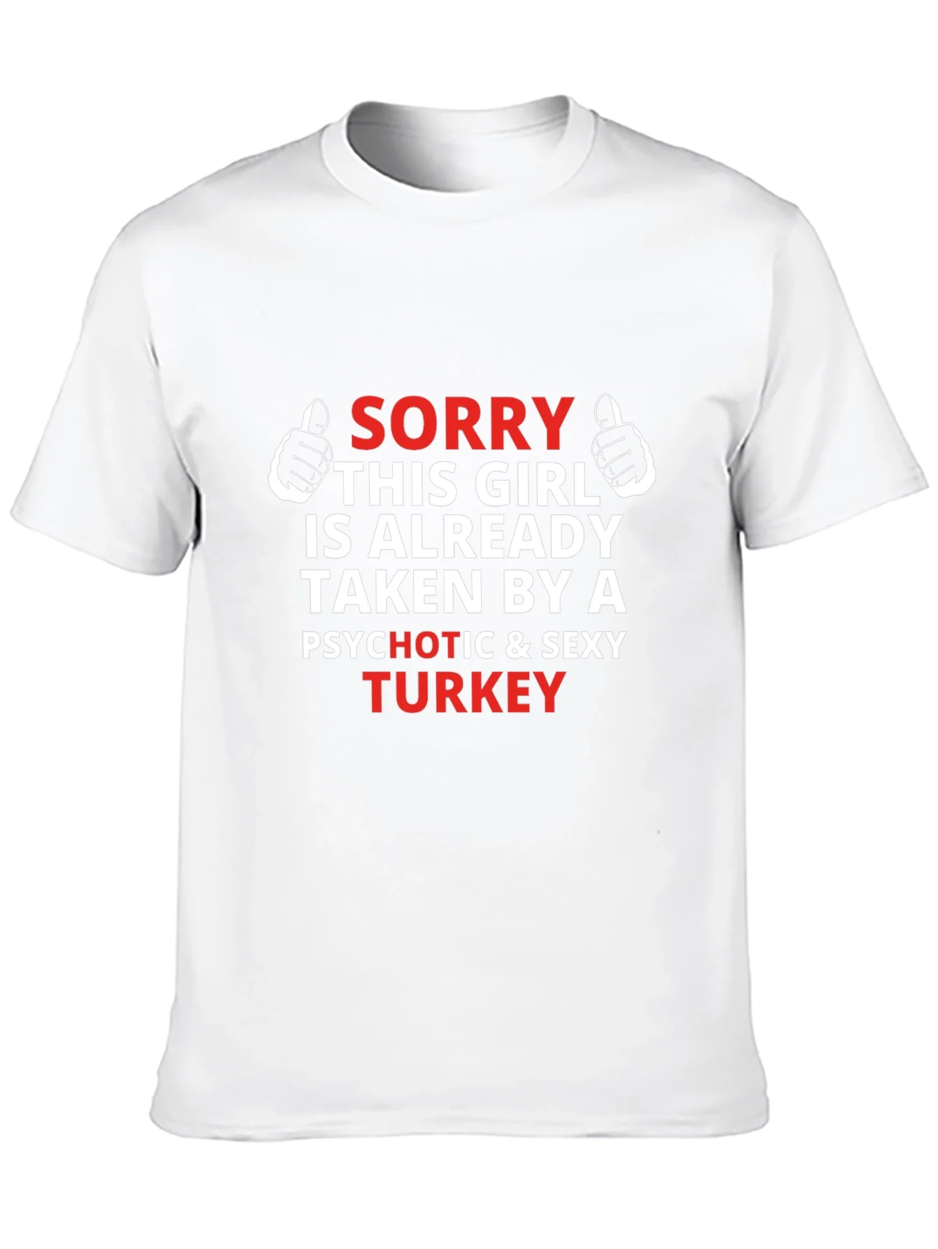 Camiseta Hombre - Taken By A Turkey