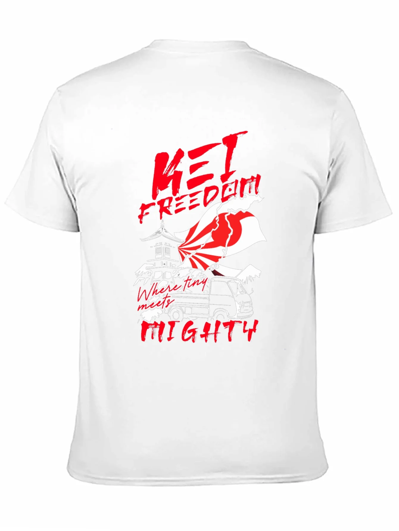 Camiseta Negra Kei Freedom Mighty