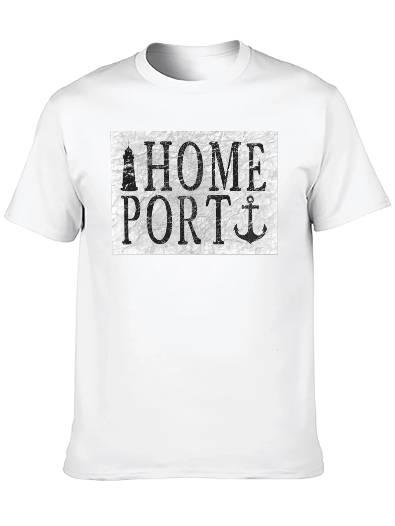 Camiseta Negra Home Port N¨¢utica