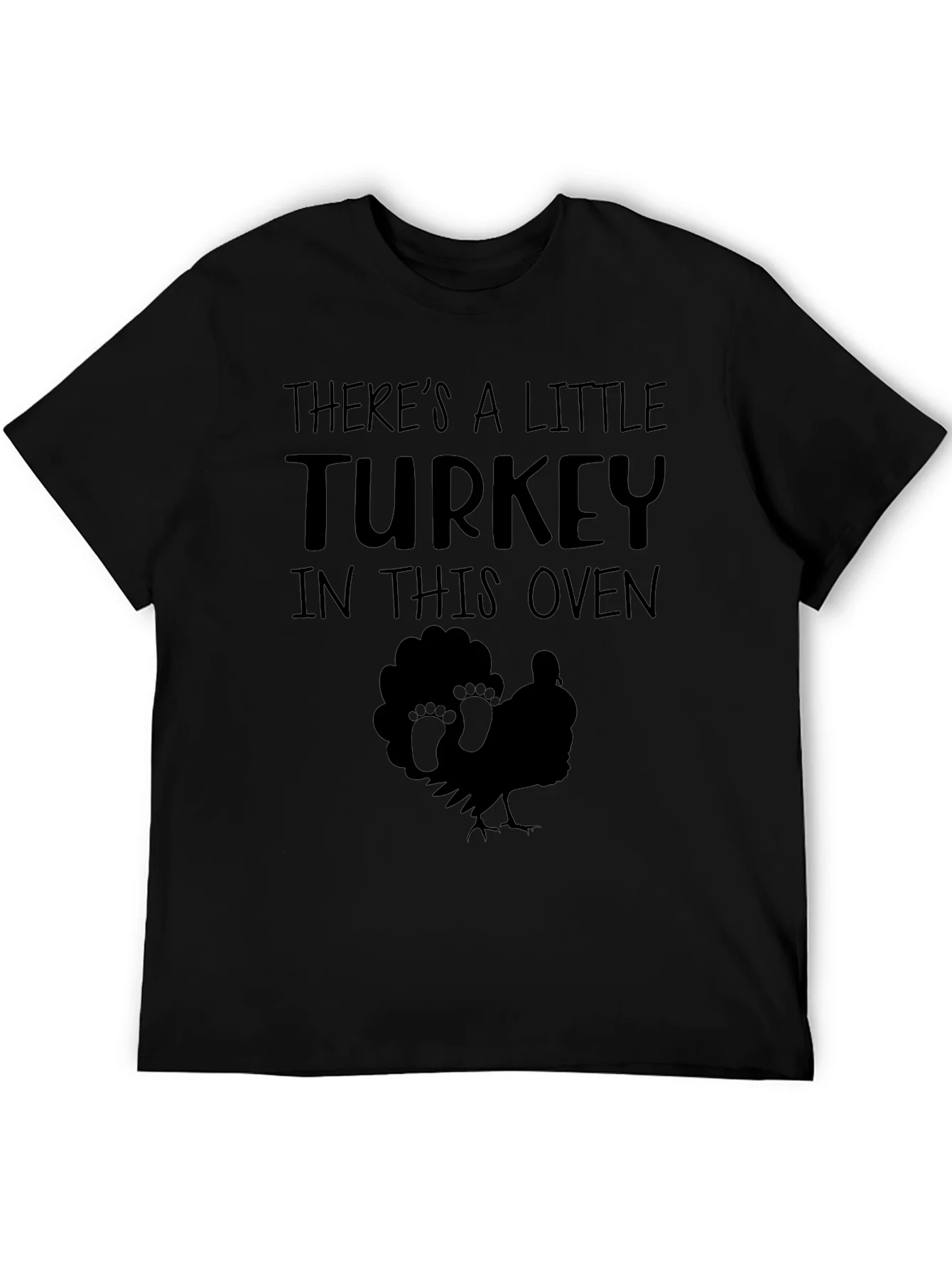 Rebbecca Funny Pregnancy Announcement Turkey T-Shirt