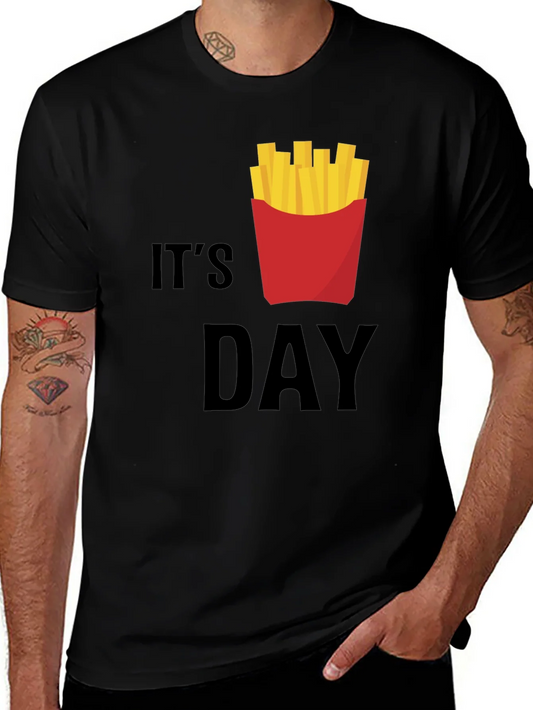 Rebbecca Its Fry Day T-Shirt - Fun Foodie Tee