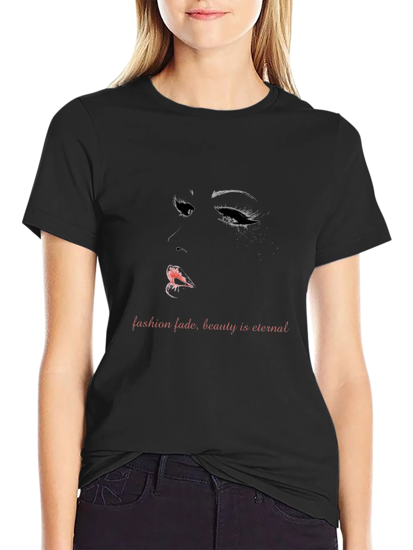 Rebbecca Eternal Beauty Graphic Tee - Fashion Statement