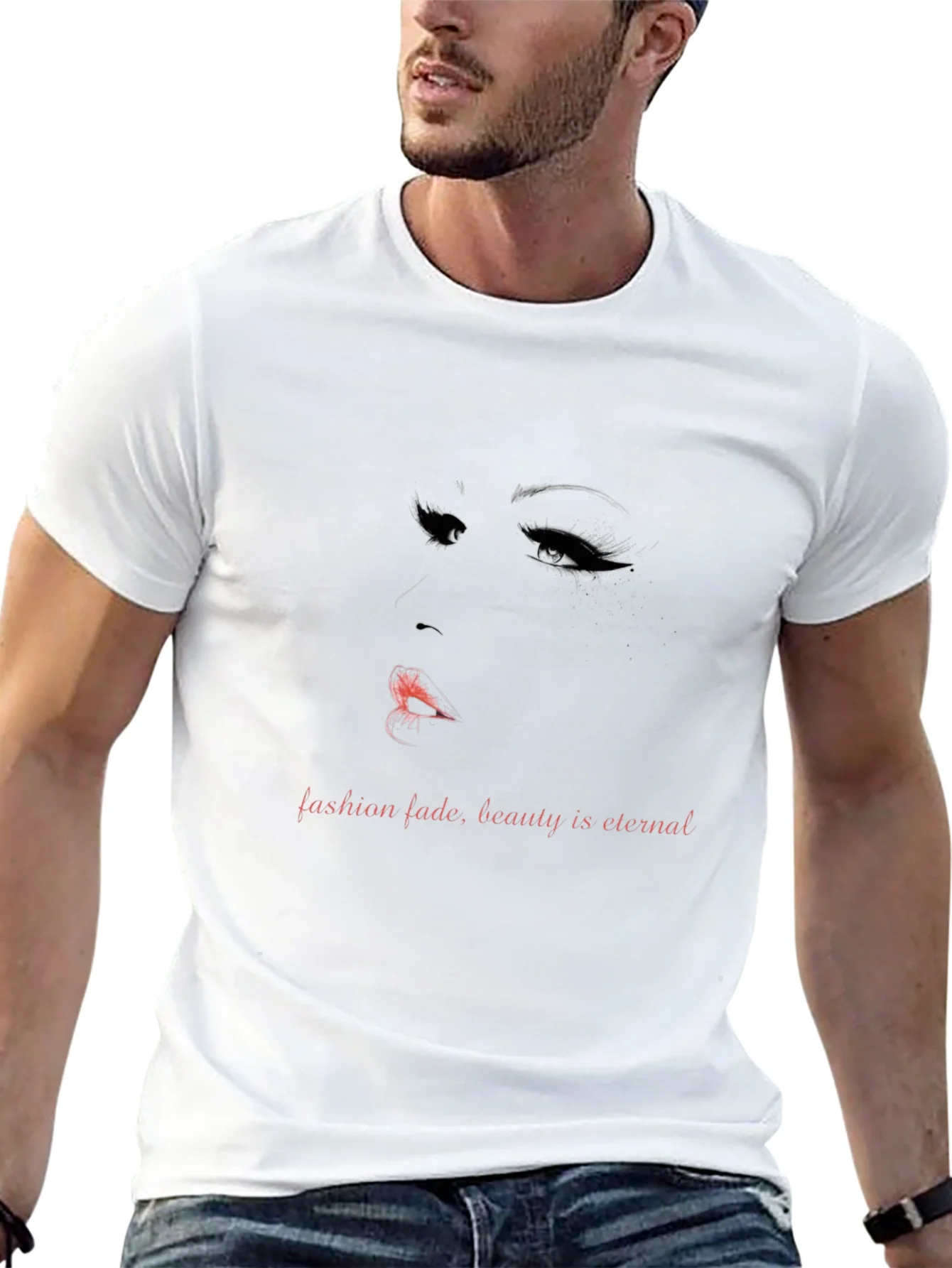 Rebbecca Eternal Beauty Graphic Tee - Fashion Statement