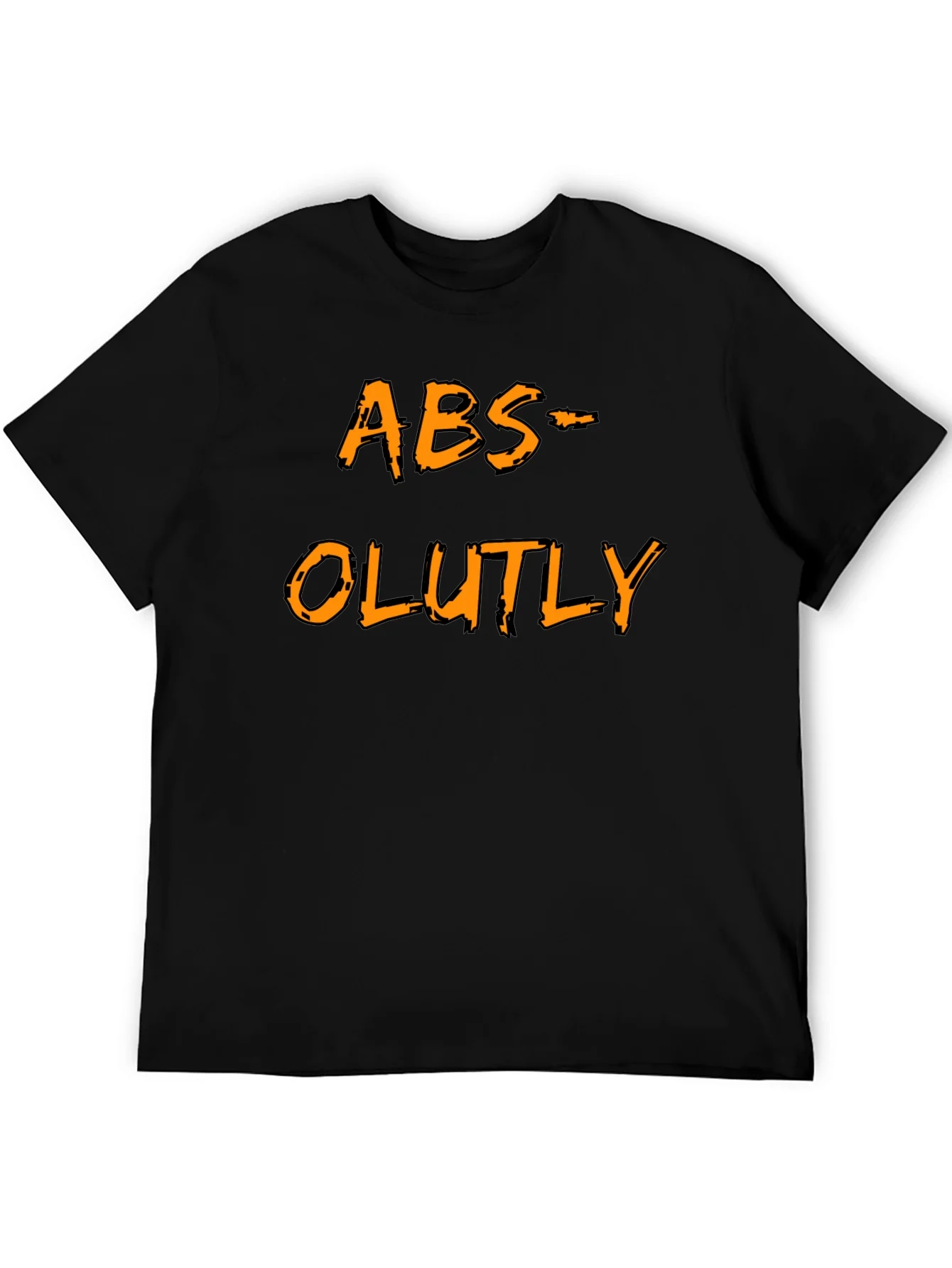 Rebbecca Humorous ABS-OLUTLY Black T-Shirt