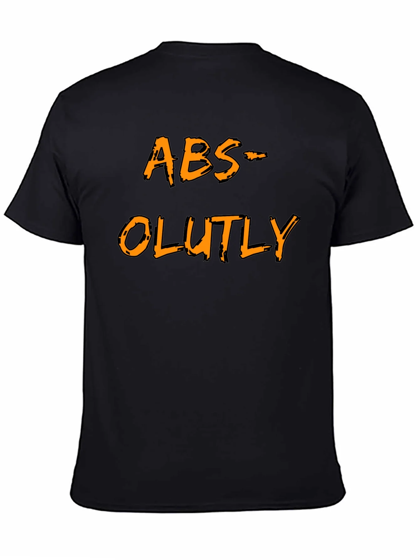 Rebbecca Humorous ABS-OLUTLY Black T-Shirt