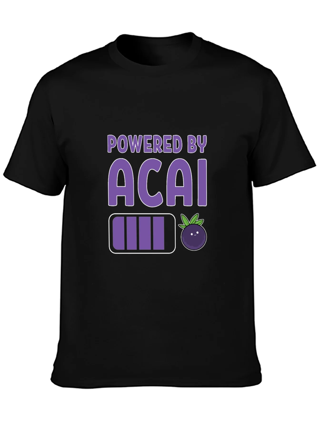 Rebbecca Powered by Acai Graphic Tee - Black
