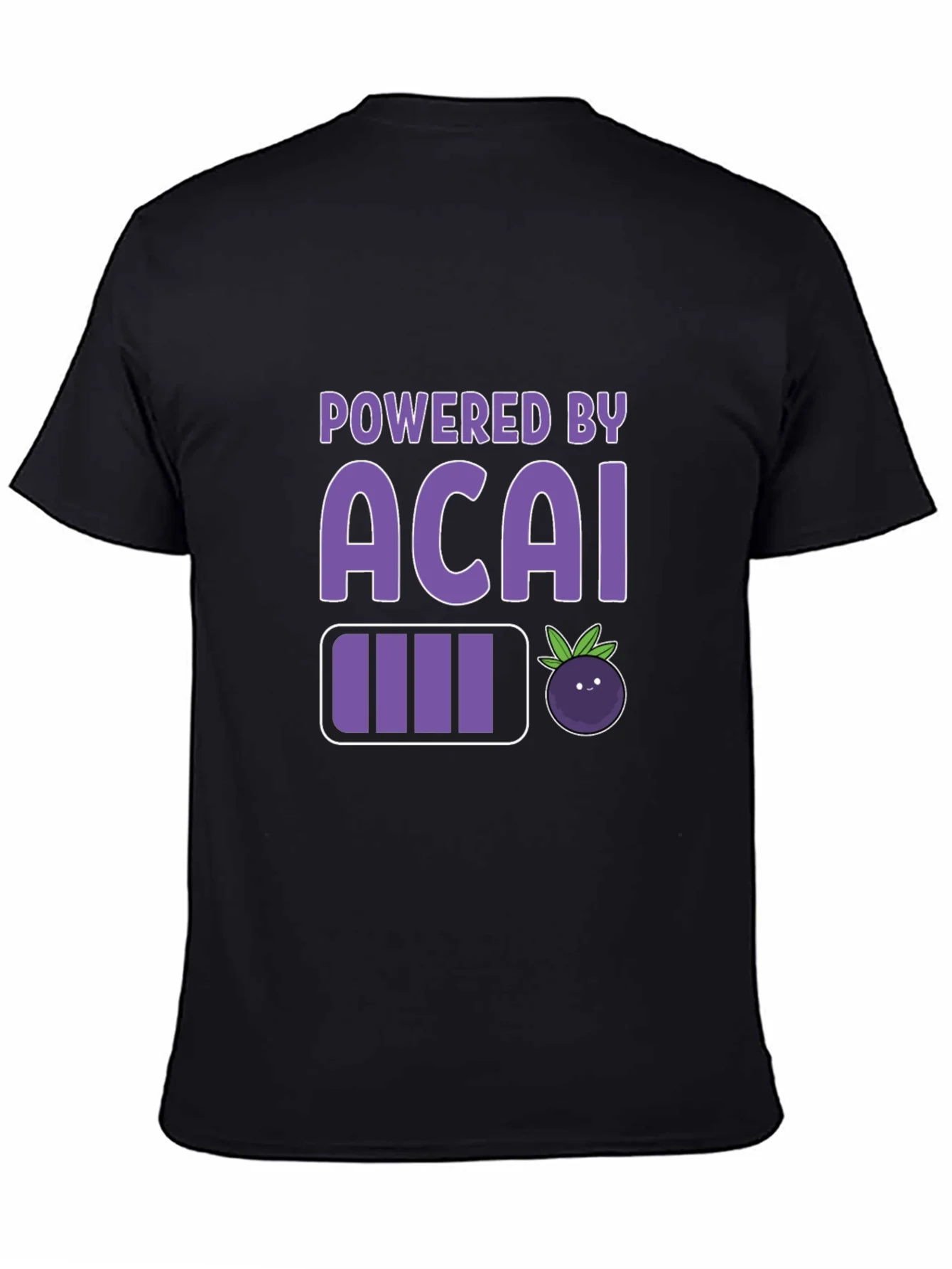Rebbecca Powered by Acai Graphic Tee - Black