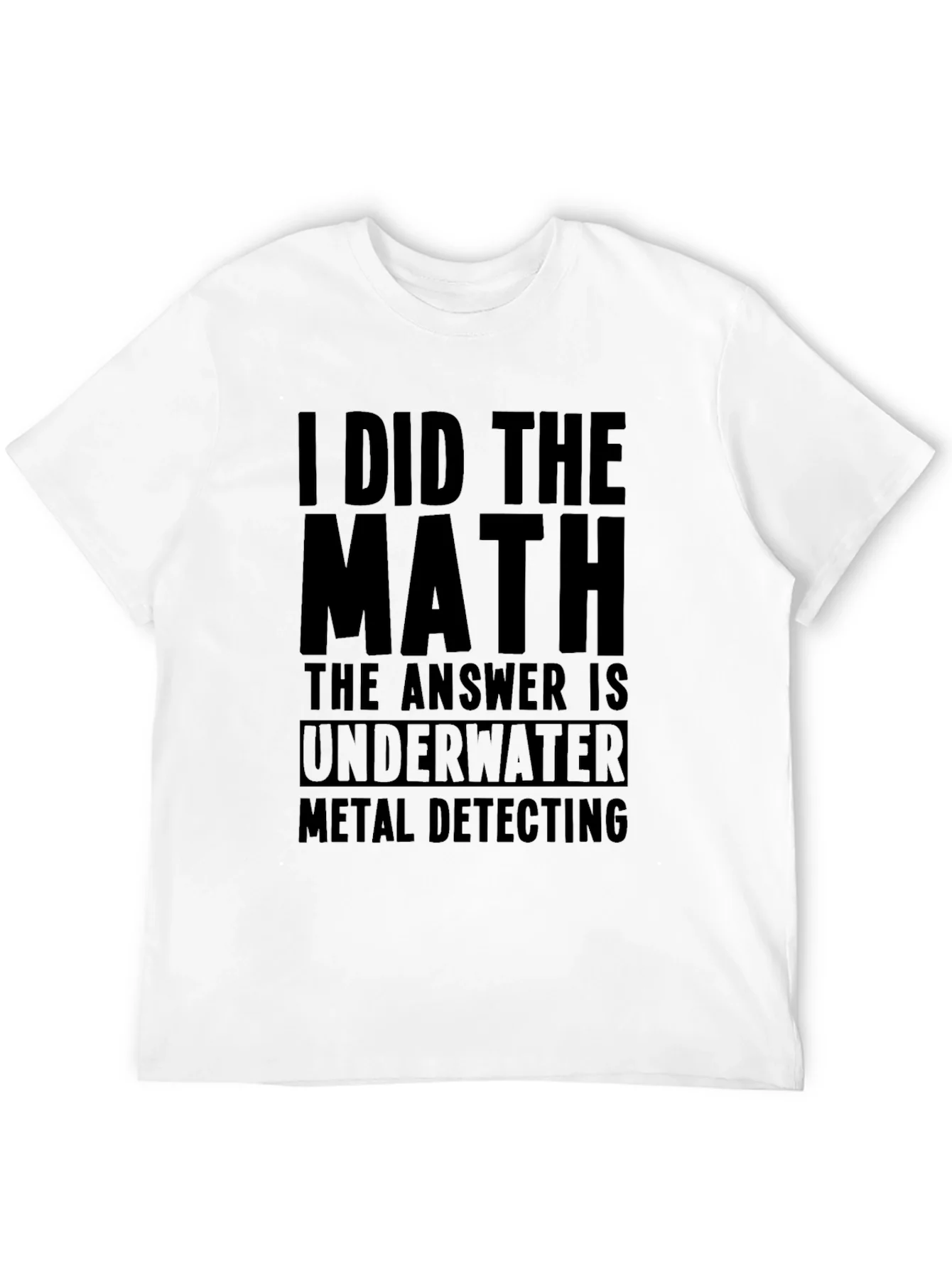 Rebbecca Underwater Metal Detecting T-Shirt