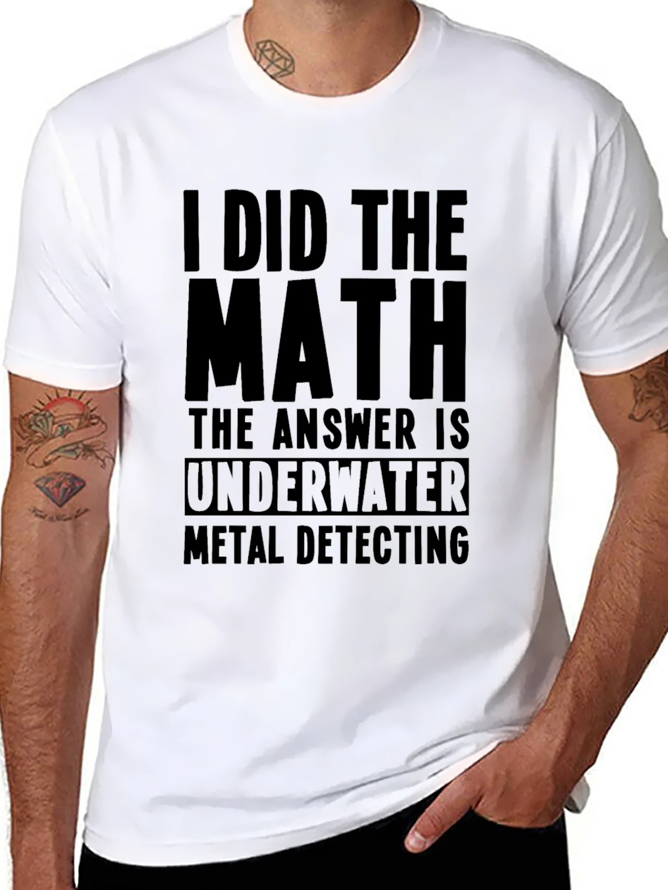 Rebbecca Underwater Metal Detecting T-Shirt