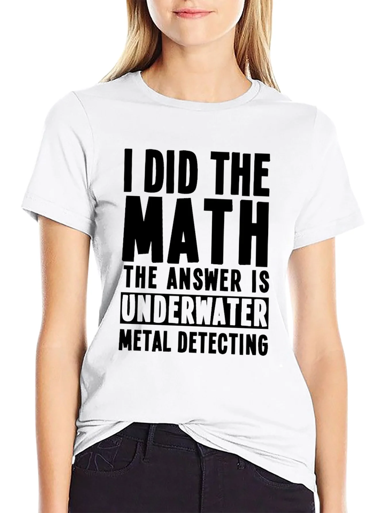 Rebbecca Underwater Metal Detecting T-Shirt