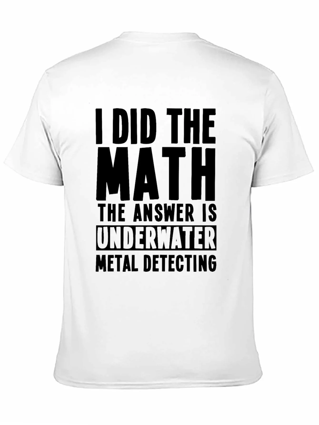 Rebbecca Underwater Metal Detecting T-Shirt