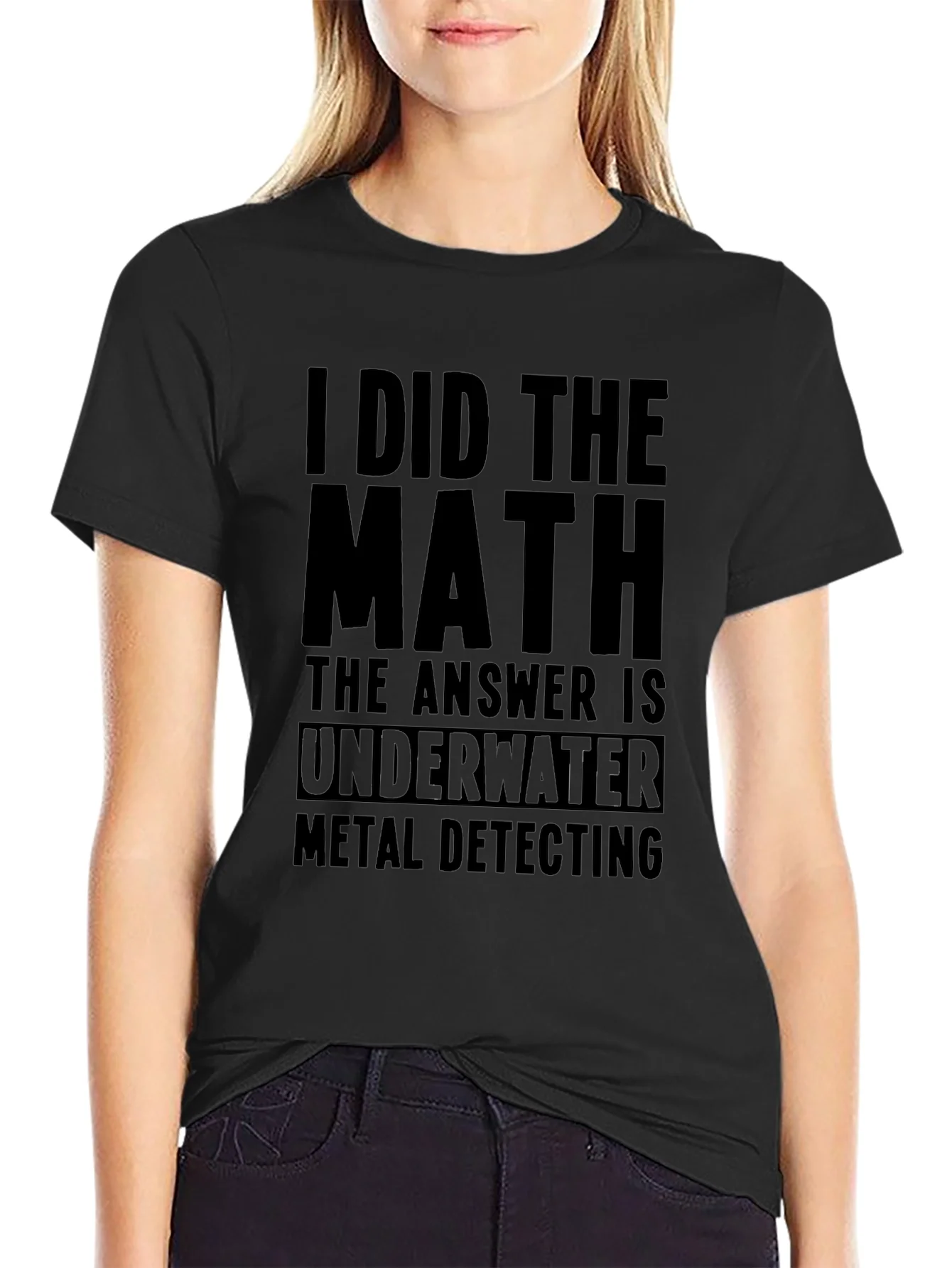 Rebbecca Underwater Metal Detecting T-Shirt